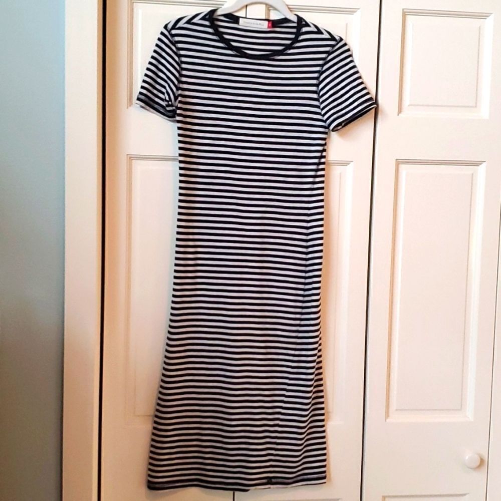Trouble at the Mill, Striped Dress, Size S, Made in USA,NWOT!